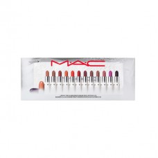 MAC Lips By The Dozen Mini Powder Kiss Lipstick Set 12Pcs