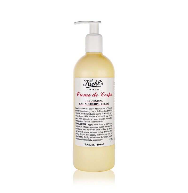 Kiehl's Creme De Corps Body Moisturizer 500ml/16.9oz