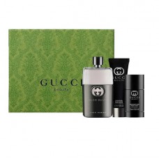 Gucci Guilty Pour Homme Eau De Toilette+Deo Stick+Shower Gel 90ml/3oz,75ml/2.5oz,50ml/1.7oz