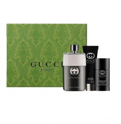 Gucci Guilty Pour Homme Eau De Toilette+Deo Stick+Shower Gel 90ml/3oz,75ml/2.5oz,50ml/1.7oz