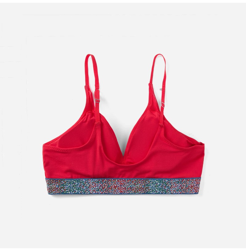 Modal Air Soft Bra (Red)