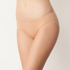 Modal Silk Seamless Bonded Panty - Caramel