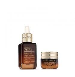 Estee Louder Advanced Night Repair Face Serum and Eye Supercharged Gel Creme Set