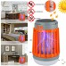 Solar / USB Mosquito Killer Light Electronic Fly Bug Insect Zapper Trap Pest Lamp