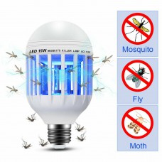 2 X Light LED Lightbulb Bug Mosquito Fly Insect Killer Bulb Lamp Home