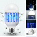 2 X Light LED Lightbulb Bug Mosquito Fly Insect Killer Bulb Lamp Home