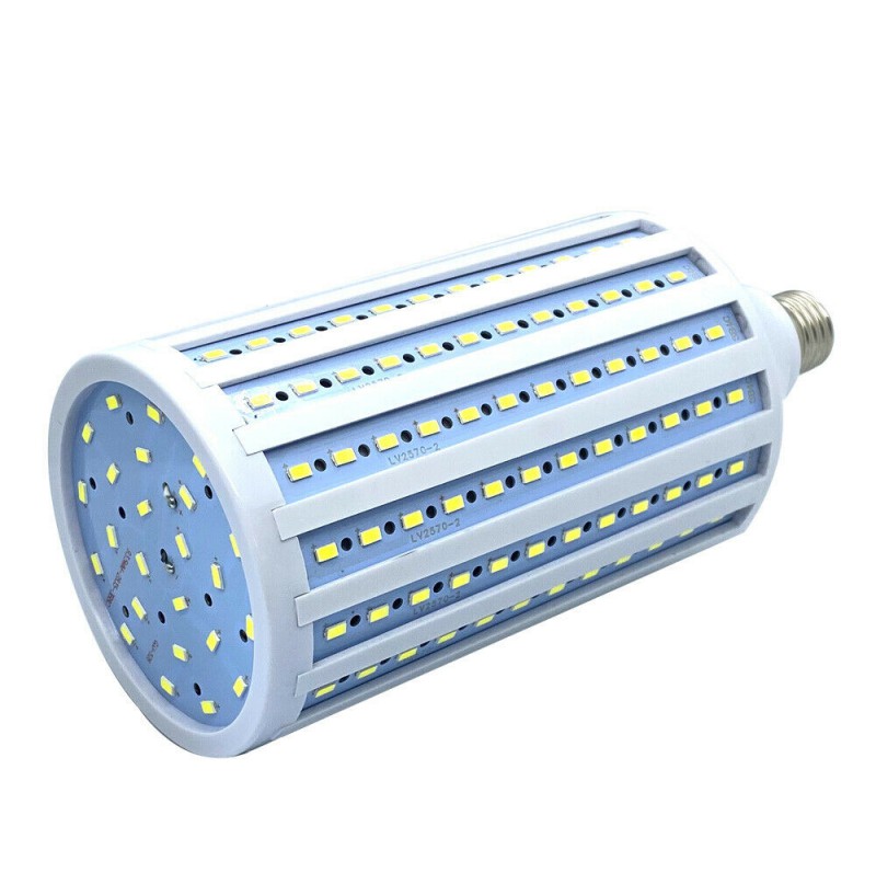 LED Corn Light Bulb 6000K Cool Daylight White Super Bright E26 450W