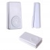 SELF-POWERED WATERPROOF WIRELESS DOORBELL TRANSMITTER+ RECEIVER DOOR BELL