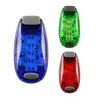 Reflective Clip Running Lamp 5 LED Bicycle Safety MTB LED Light Bike Accessries