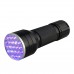 21 LED UV Torch 395nm Ultraviolet Flashlight Black light Pet Stain Detector