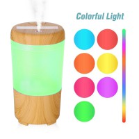 Portable USB LED Mini Home Car Humidifier Aroma Diffuser Mist Oil Air Purifier