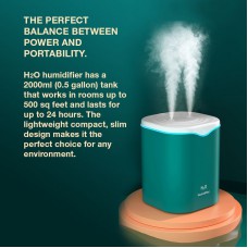 0.5 GALLONS GAL. COOL MIST ULTRASONIC TABLETOP HUMIDIFIER 500 SQUARE FEET SQ. FT.