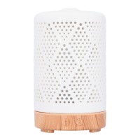 100ML CERAMIC NIGHT LIGHT HUMIDIFIER AROMA DIFFUSER HOUSEHOLD AROMATHERAPY