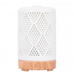 100ML CERAMIC NIGHT LIGHT HUMIDIFIER AROMA DIFFUSER HOUSEHOLD AROMATHERAPY