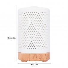 100ML CERAMIC NIGHT LIGHT HUMIDIFIER AROMA DIFFUSER HOUSEHOLD AROMATHERAPY