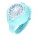 2 Pcs Kids Fan Watch Mute Personal Mini Summer Fan Toys 4W USB Rechargeable