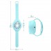 2 Pcs Kids Fan Watch Mute Personal Mini Summer Fan Toys 4W USB Rechargeable