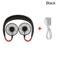 Adjustable Neckband Desk Hand cooler Fan Hands-Free Mini USB Portable Neck Fan