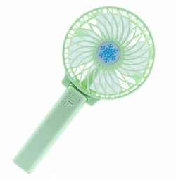 Portable Rechargeable Fan Mini Handy Fan Pocket Size Air Cooler USB w/ Battery