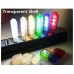 LED USB Notebook Lamp Reading Light Laptop Computer Pc Mini Night Gadget Bulb (Transparent)